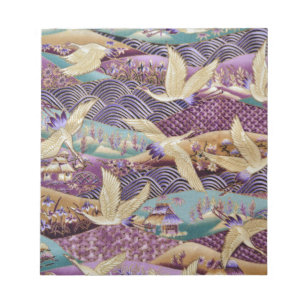 Beautiful Japanese Cranes Notepad