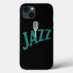 Beautiful Jazz Music Singing Microphone Artwork iPhone 13 Case