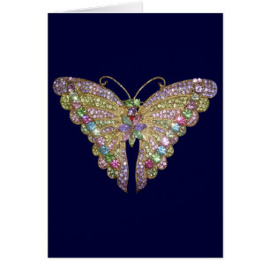 Beautiful Jewelled Butterfly