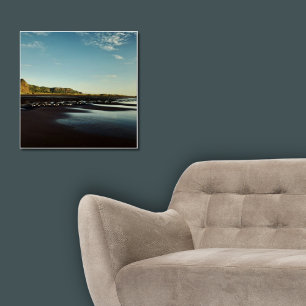 Beautiful Karekare Beach Shore Photo Poster