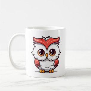 Beautiful Kawaii Style Owl Cartoon Coffee Mug