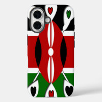 Beautiful Kenya  Lovely Hearts Amazing Pattern Art