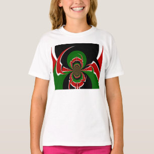 Beautiful Kenya Tapestry: Kenyan Flag Butterfly Mo T-Shirt