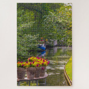 Beautiful Keukenhof Park scene, Netherlands Jigsaw Puzzle
