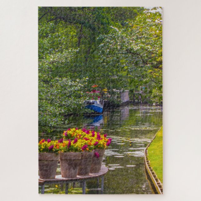Beautiful Keukenhof Park scene, Netherlands Jigsaw Puzzle (Vertical)