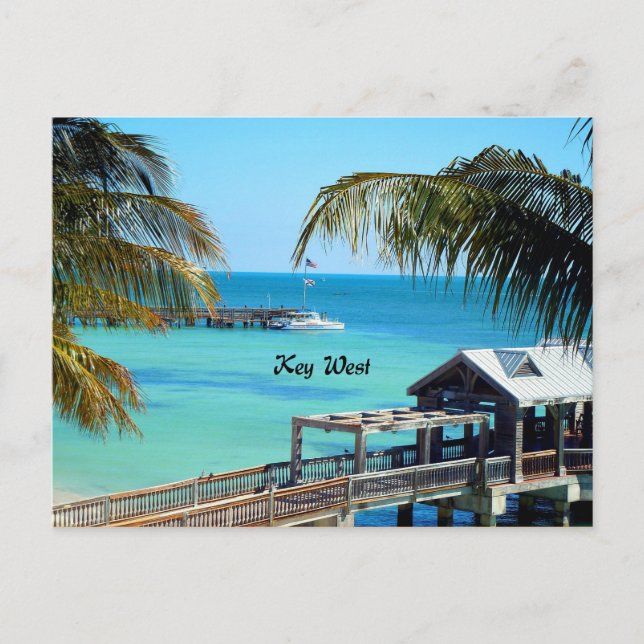 Beautiful Key West Postcard (Front)