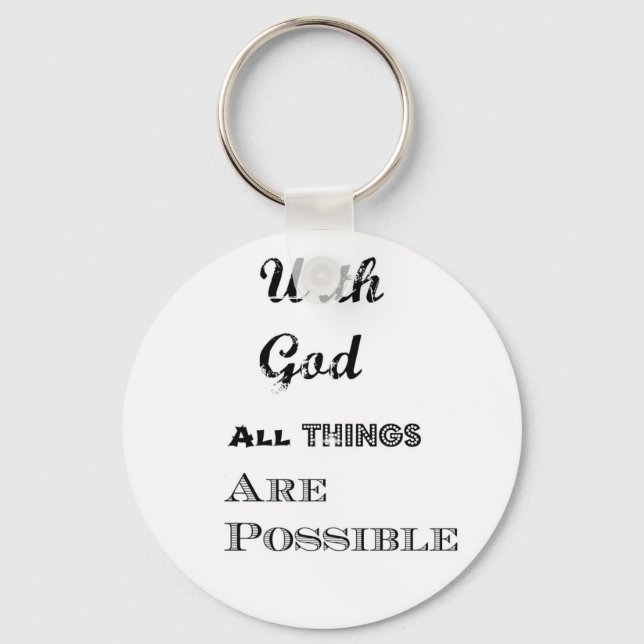 Beautiful Keychain (Front)