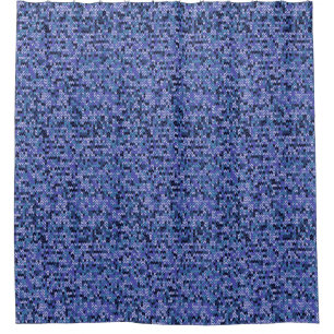 Beautiful , knitting pattern , knitted , blue and shower curtain