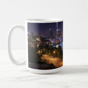 Beautiful Knoxville Tennessee Panoramic Skyline Coffee Mug