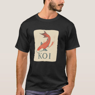 Beautiful Koi Fish Costume for Man and Woman T-Shirt
