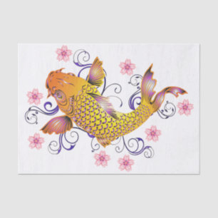 Beautiful Koi Tissue Paper