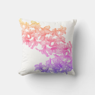 Beautiful Kudu Lily Flowers Throw Pillow Cushion