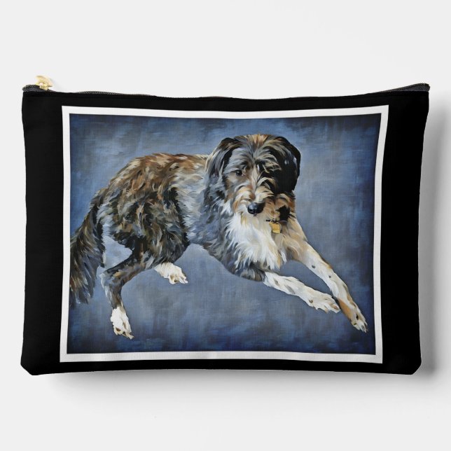 Beautiful Labradoodle  Print Cut Sew Bag (Front)