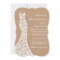 Beautiful Lace & Burlap Bridal Shower Invitation