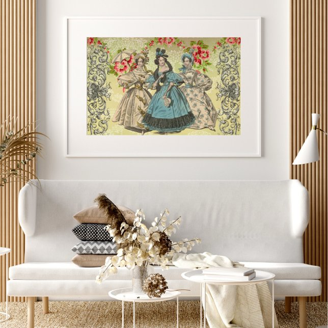 Beautiful Ladies, Decoupage Tissue Paper (Creator Uploaded)