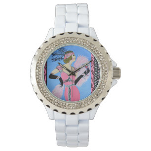 Beautiful lady 2 woman watch