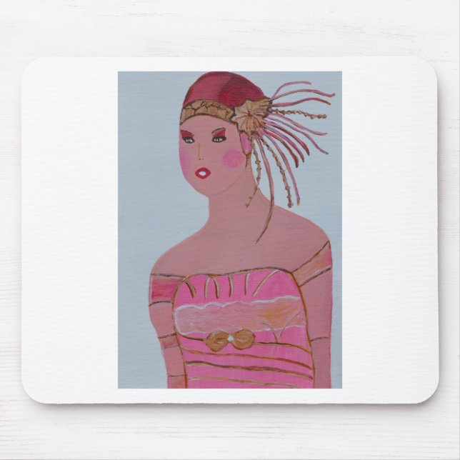 Beautiful Lady 3.JPG Mouse Pad (Front)