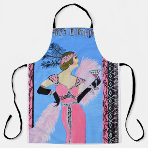 beautiful lady apron 
