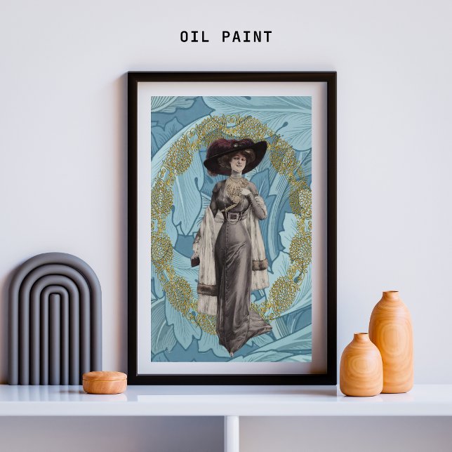 Beautiful Lady Decoupage Tissue Paper (Creator Uploaded)