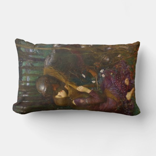 Beautiful Lady Without Pity Lumbar Cushion (Front)