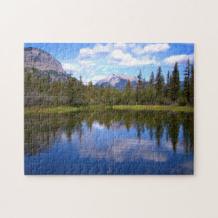 Beautiful lake landscape jigsaw puzzle