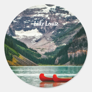 Beautiful Lake Louise, Canada  Classic Round Sticker