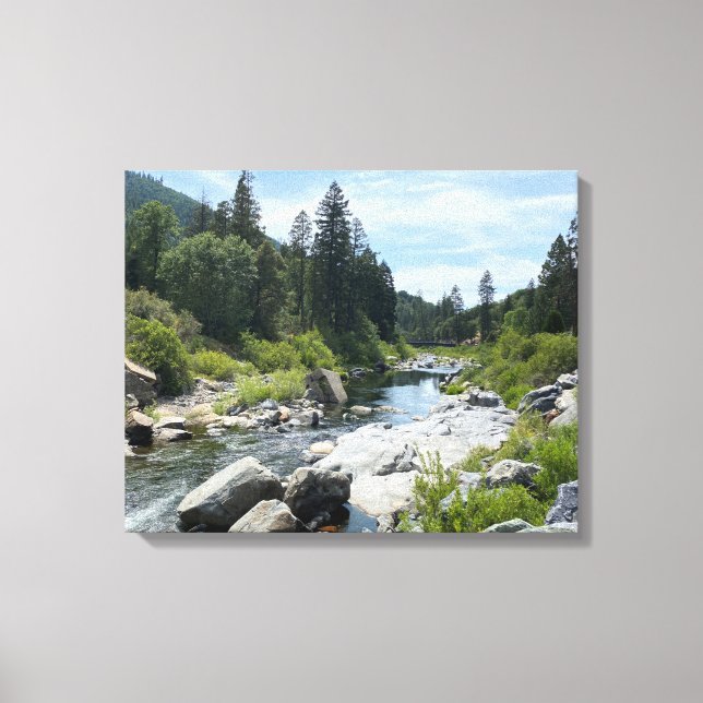 Beautiful Lake Tahoe Scenery Canvas Print (Front)