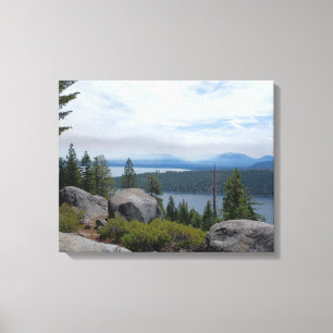 Beautiful Lake Tahoe Scenery Canvas Print