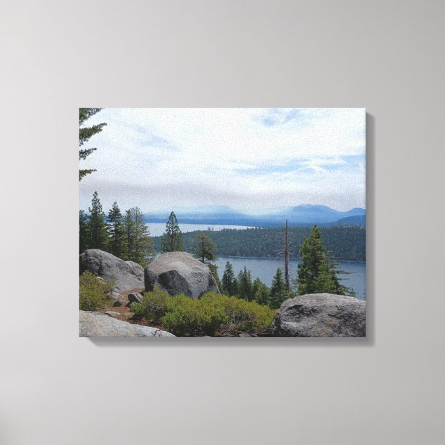 Beautiful Lake Tahoe Scenery Canvas Print (Front)