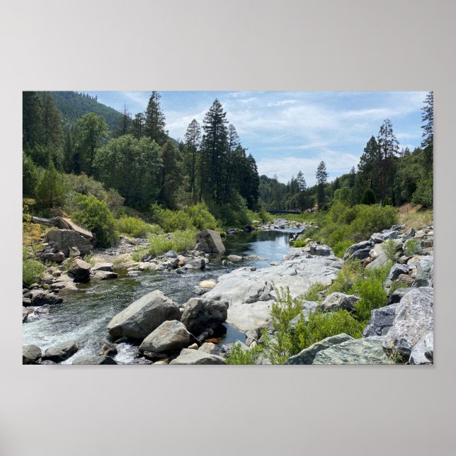 Beautiful Lake Tahoe Scenery Poster (Front)