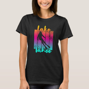 Beautiful Lake Tahoe Winter Sunset T-Shirt