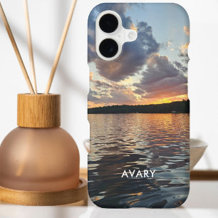 Beautiful Lakeview Sunset Reflection Case-M