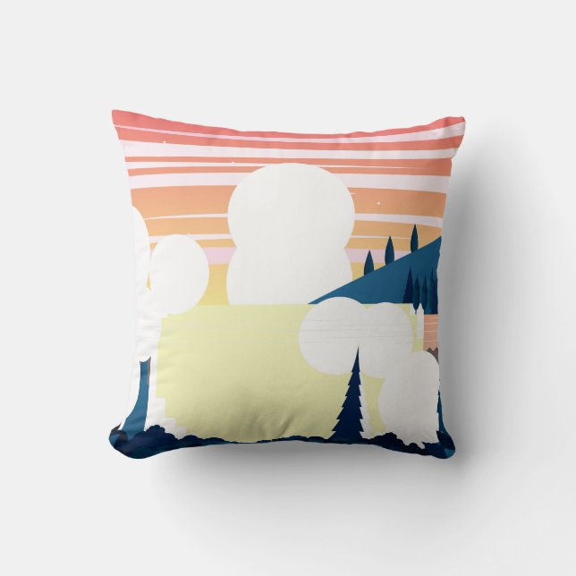 Beautiful Landscape Cushion (Front)