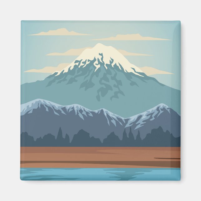 Beautiful landscape magnet (Front)