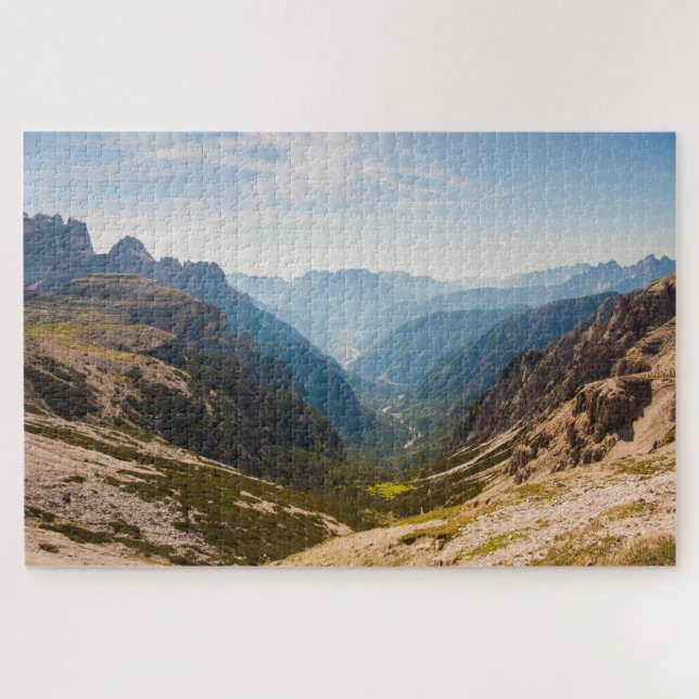 Beautiful landscape of Italian Alps Jigsaw Puzzle (Horizontal)