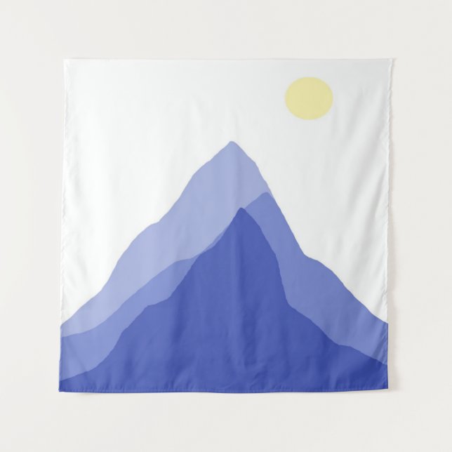 beautiful landscape painting art tapestry (Front)