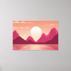 Beautiful landscapes canvas print