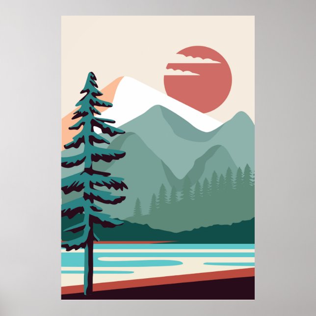 Beautiful landscapes poster (Front)