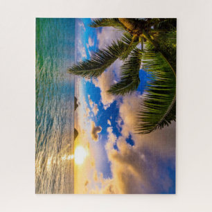 Beautiful Lanikai Beach Hawaii Jigsaw Puzzle