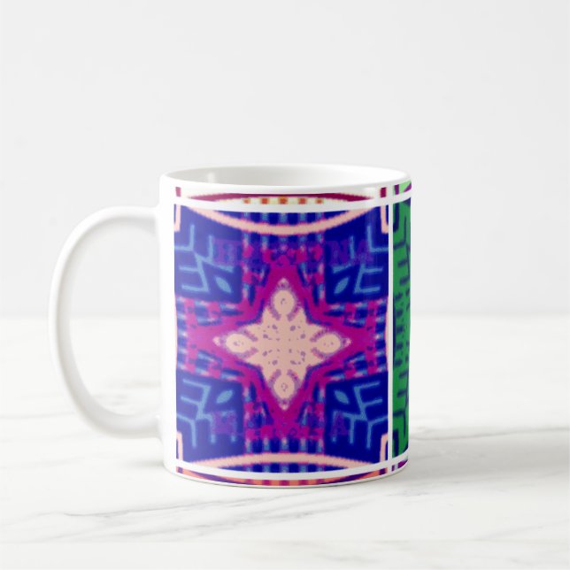 Beautiful latest edgy African print Mug (Left)