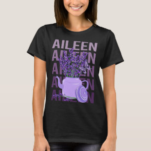Beautiful Lavender - Aileen Name T-Shirt