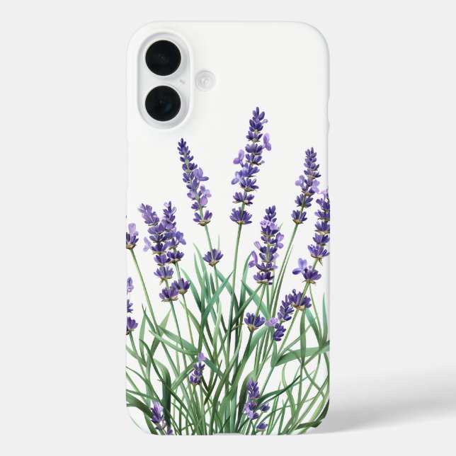 Beautiful Lavender Garden Flower Floral Case-Mate iPhone Case (Back)