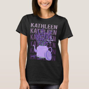 Beautiful Lavender - Kathleen Name T-Shirt