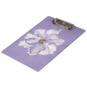 Beautiful Lavender Orchid Clipboard