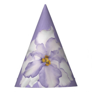 Beautiful Lavender Orchid Party Hat