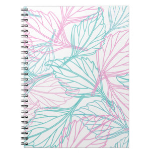 Beautiful Leaf pattern   Notebook