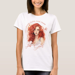 Beautiful Leon Girl With Traits T-Shirt