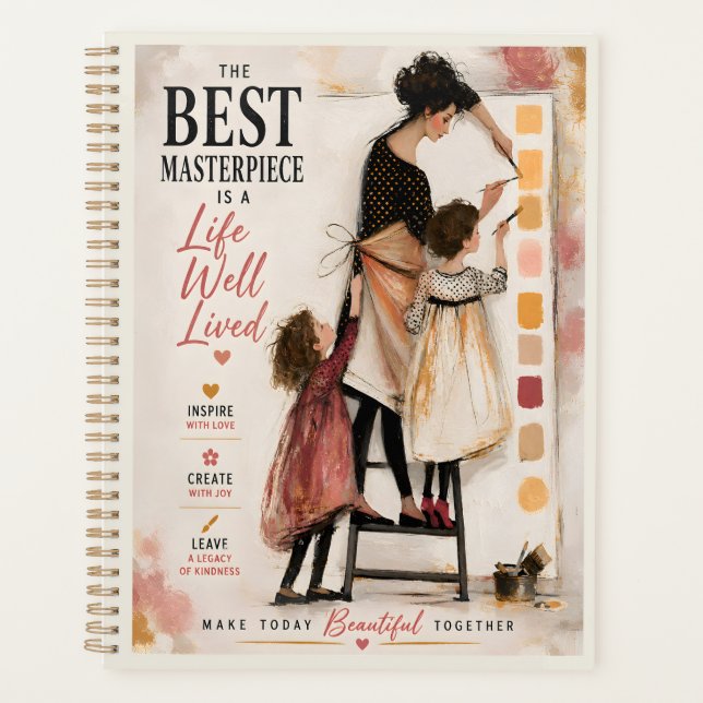 Beautiful Life Well Lived Planner (Front)