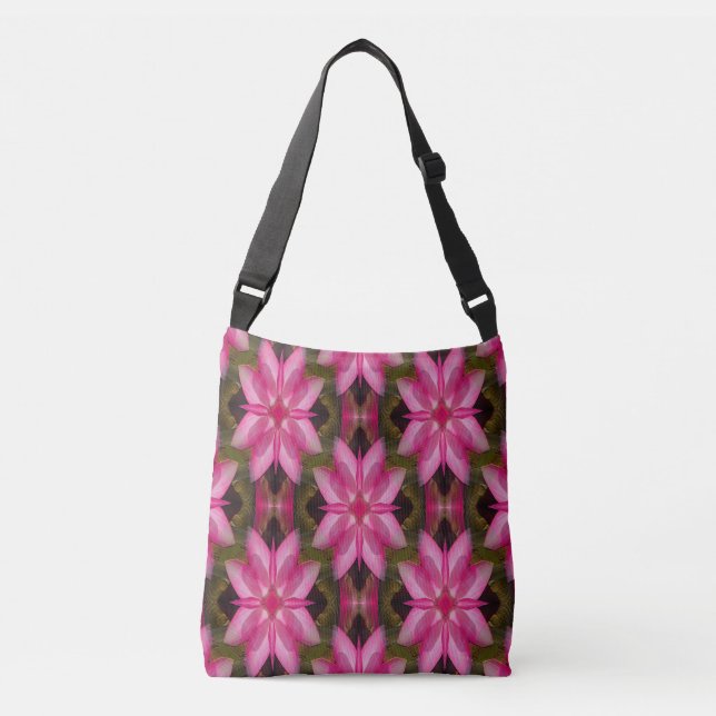 Beautiful lilies..... crossbody bag (Front)