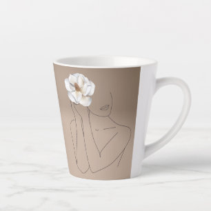 Beautiful Lines, Magnolia Latte Mug